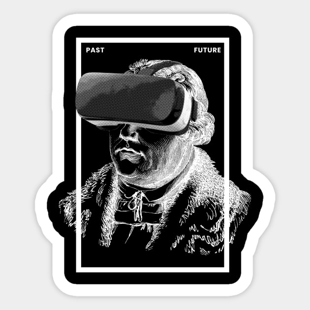 Vr old future Sticker by wearmenimal